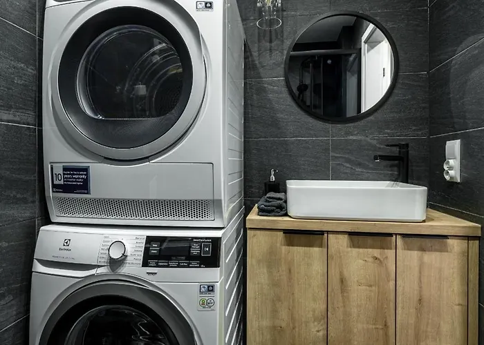 Apartman Krzyki - Two Bedrooms, Workspaces - By Rentujemy *