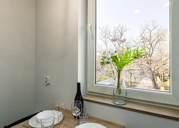 Krzyki - Two Bedrooms, Workspaces - By Rentujemy Wroclaw